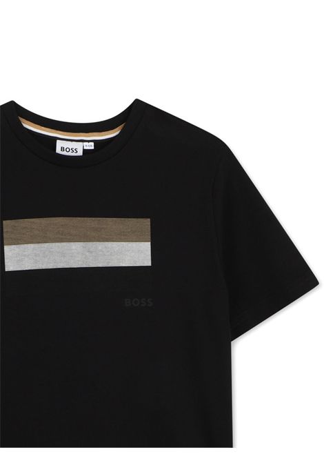 T-shirt con stampa HUGO BOSS KIDS | J5297909B